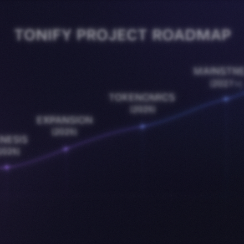 Roadmap with blur effect